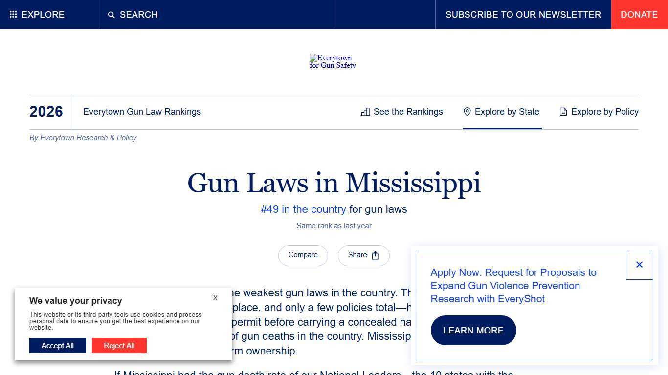 Mississippi Everytown Research & Policy